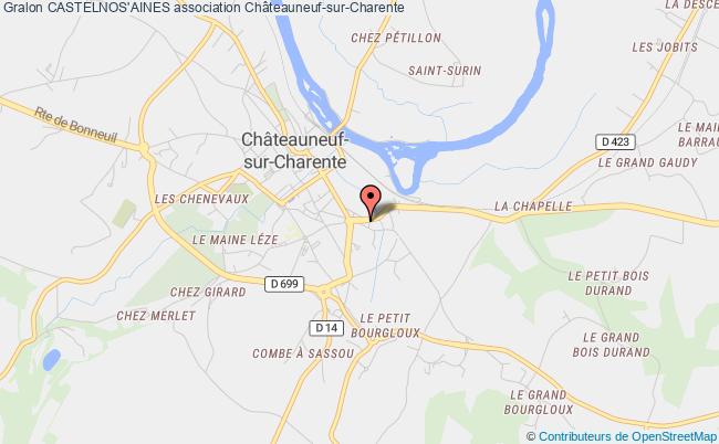 plan association Castelnos'aines Châteauneuf-sur-Charente
