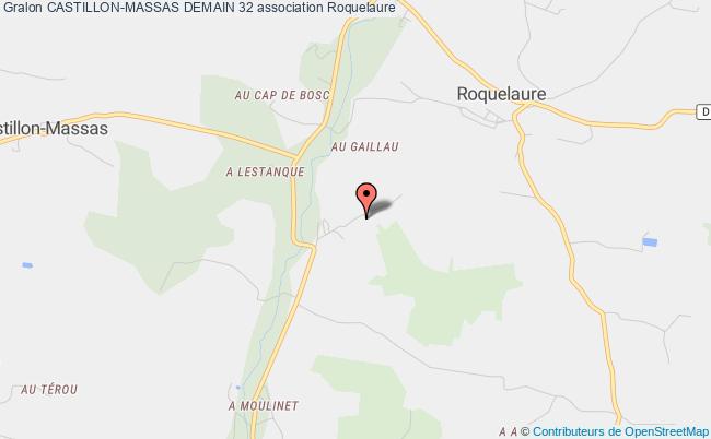 plan association Castillon-massas Demain 32 Roquelaure