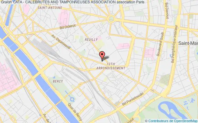 plan association Cata - Calebrutes And Tamponneuses Association Paris