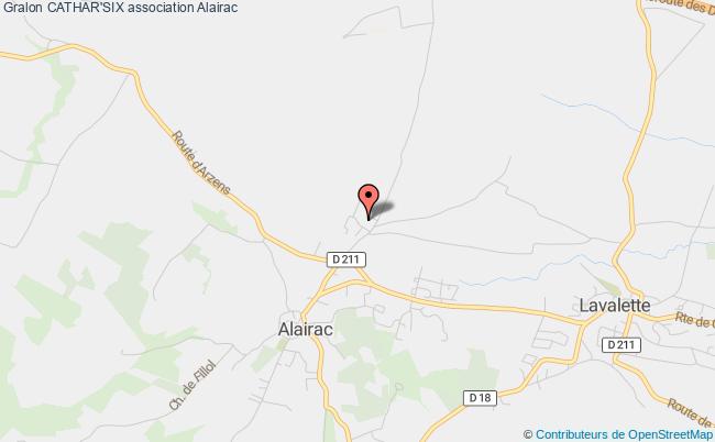 plan association Cathar'six Alairac