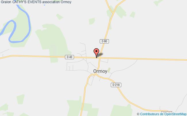 plan association Cathy's Events Ormoy