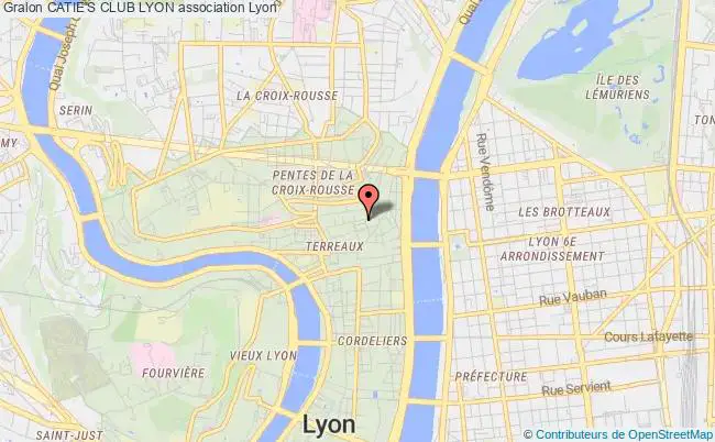 plan association Catie's Club Lyon Lyon