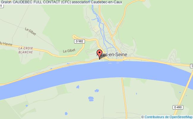 plan association Caudebec Full Contact (cfc) Rives-en-Seine