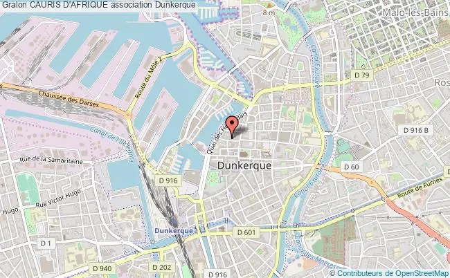plan association Cauris D'afrique Dunkerque