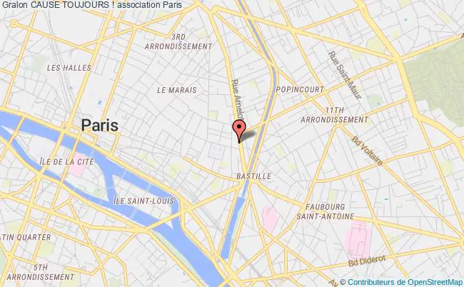 plan association Cause Toujours ! Paris
