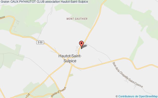 plan association Caux Ph'hautot Club Hautot-Saint-Sulpice