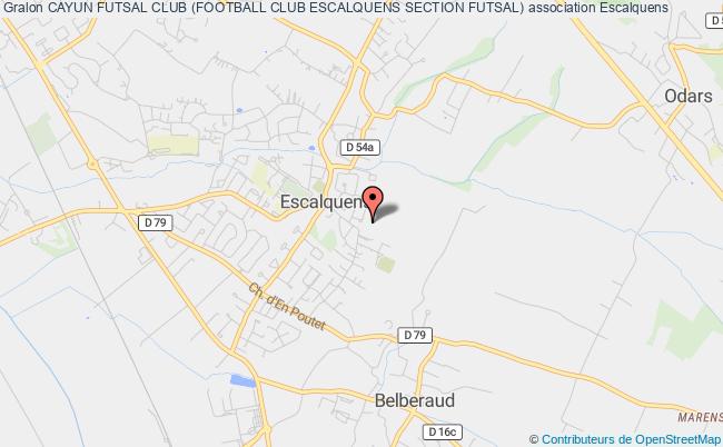 plan association Cayun Futsal Club (football Club Escalquens Section Futsal) Escalquens