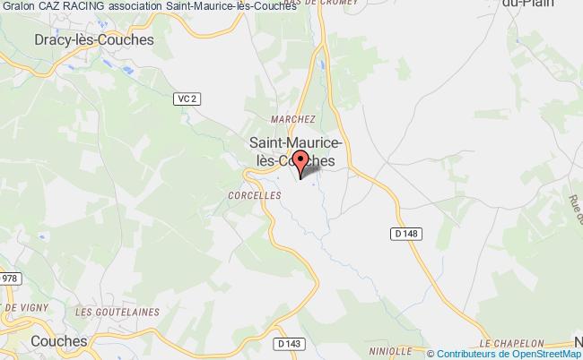 plan association Caz Racing Saint-Maurice-lès-Couches