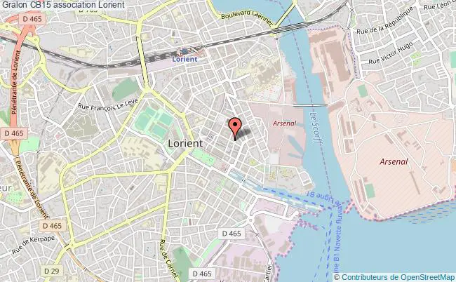 plan association Cb15 Lorient