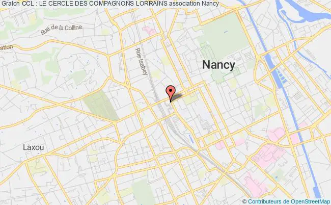 plan association Ccl : Le Cercle Des Compagnons Lorrains Nancy