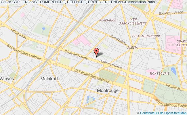 CDP - ENFANCE COMPRENDRE, DEFENDRE, PROTEGER L'ENFANCE