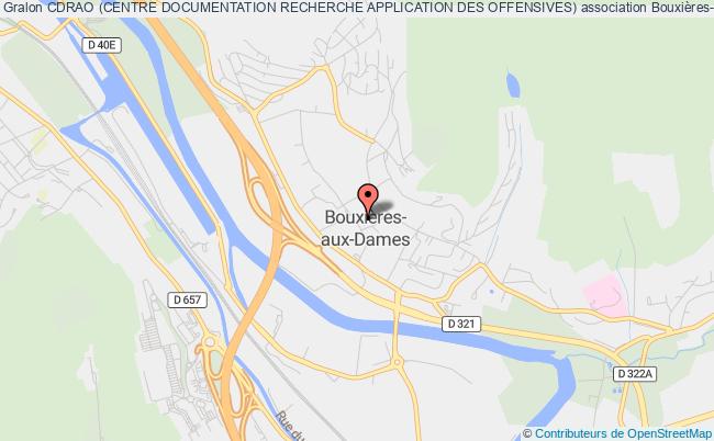 plan association Cdrao (centre Documentation Recherche Application Des Offensives) Bouxières-aux-Dames