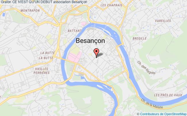 plan association Ce N'est Qu'un Debut Besançon