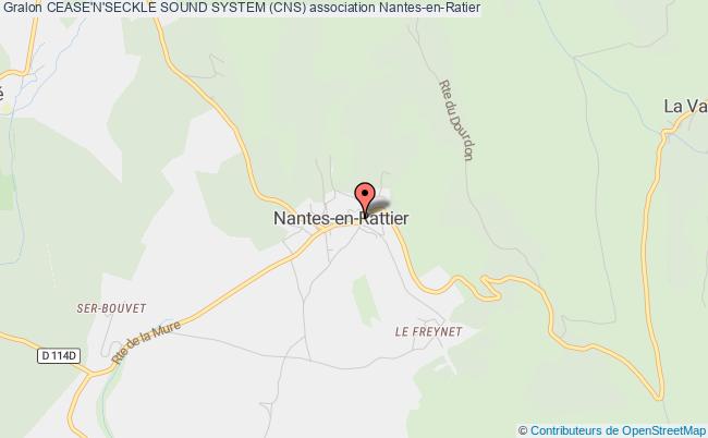 plan association Cease'n'seckle Sound System (cns) Nantes-en-Ratier