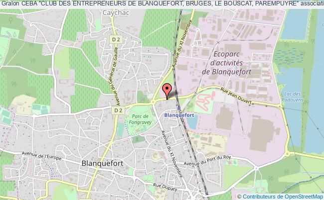 Ceba "club des entrepreneurs de blanquefort, bruges, le bouscat