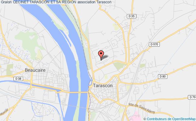 plan association Cecinet Tarascon Et Sa Region 