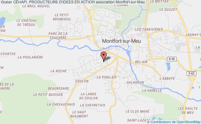 plan association CÊhapi, Producteurs D'idees En Action Montfort-sur-Meu