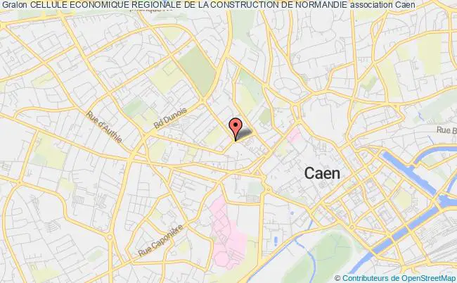 plan association Cellule Economique Regionale De La Construction De Normandie Caen