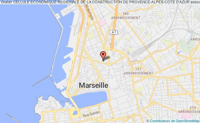plan association Cellule Economique Regionale De La Construction De Provence-alpes-cote D'azur Marseille 2