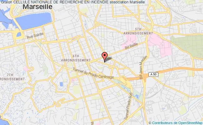 plan association Cellule Nationale De Recherche En Incendie Marseille 6