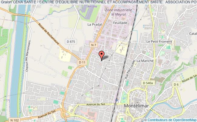 CENA SANTE - CENTRE D'EQUILIBRE NUTRITIONNEL ET ACCOMPAGNEMENT SANTE.  ASSOCIATION POUR LA PREVENTION, L'EDUCATION ET LA COORDINATION AUTOUR DU SURPOIDS ET DE L'OBESITE.