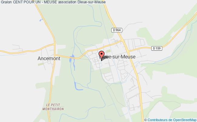 plan association Cent Pour Un - Meuse Dieue-sur-Meuse
