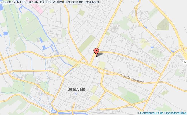 plan association Cent Pour Un Toit Beauvais Beauvais
