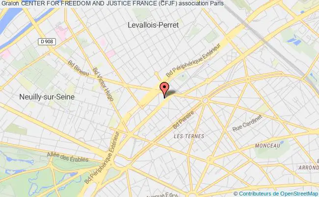 plan association Center For Freedom And Justice France (cfjf) Paris