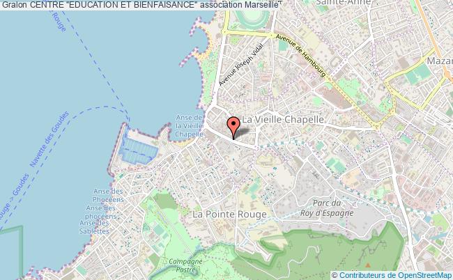 plan association Centre "education Et Bienfaisance" Marseille