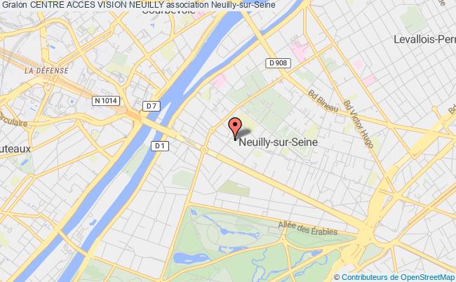 plan association Centre Acces Vision Neuilly Neuilly-sur-Seine
