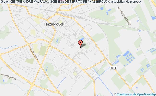 plan association Centre Andre Malraux / Scene(s) De Territoire / Hazebrouck Hazebrouck Cedex