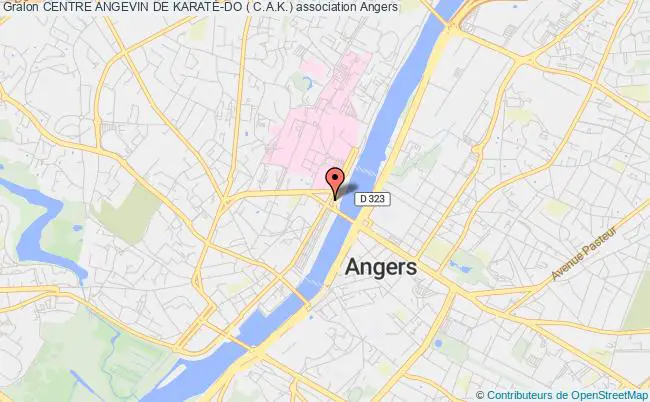 plan association Centre Angevin De KaratÉ-do ( C.a.k.) Angers