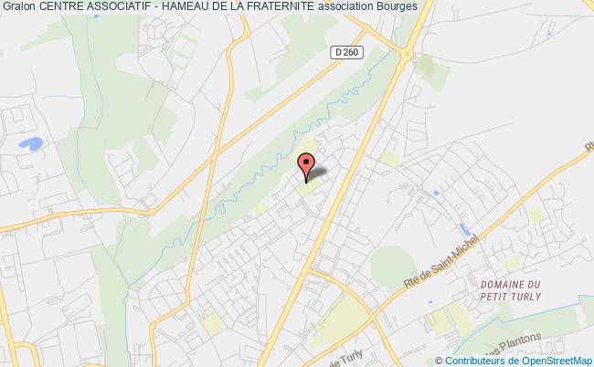 plan association Centre Associatif - Hameau De La Fraternite Bourges