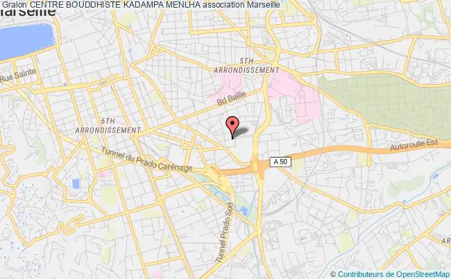 plan association Centre Bouddhiste Kadampa Menlha Marseille 5