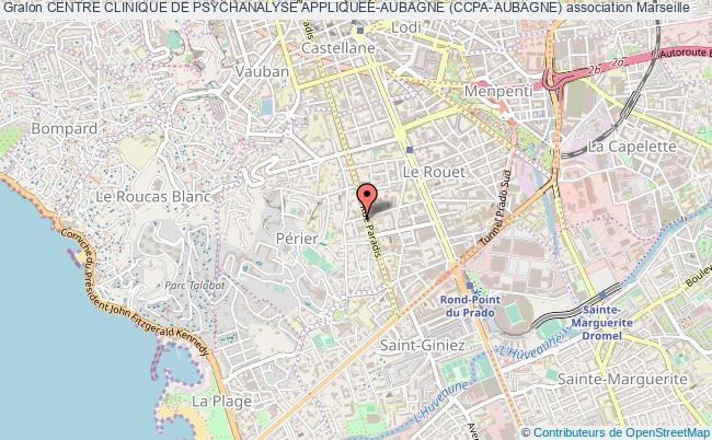 plan association Centre Clinique De Psychanalyse Appliquee-aubagne (ccpa-aubagne) Marseille