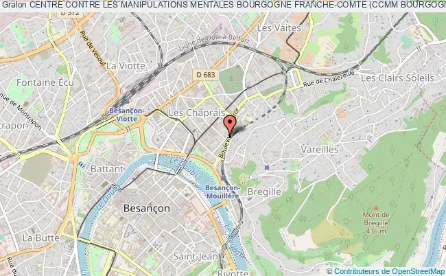 plan association Centre Contre Les Manipulations Mentales Bourgogne Franche-comte (ccmm Bourgogne Franche-comte) Besançon