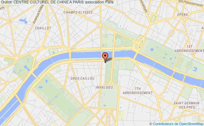 plan association Centre Culturel De Chine A Paris Paris