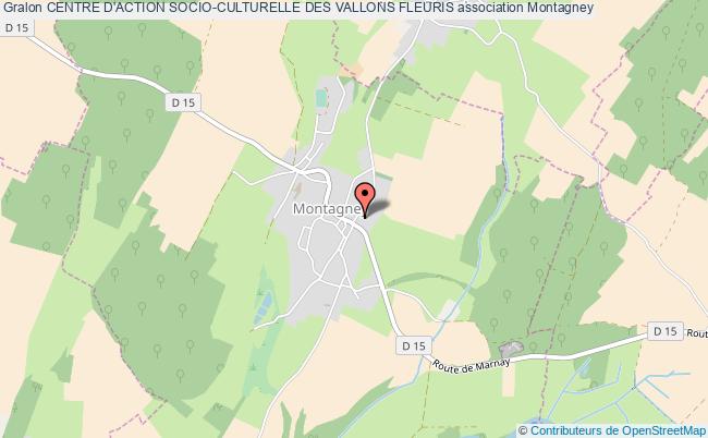 plan association Centre D'action Socio-culturelle Des Vallons Fleuris Montagney