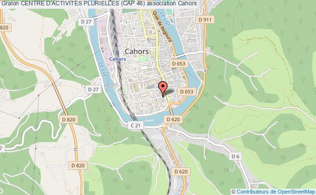 plan association Centre D'activites Plurielles (cap 46) Cahors