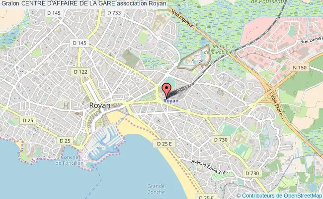 plan association Centre D'affaire De La Gare Royan