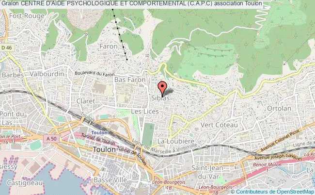 plan association Centre D'aide Psychologique Et Comportemental (c.a.p.c) Toulon