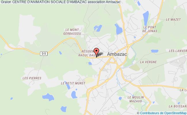 CENTRE D'ANIMATION SOCIALE D'AMBAZAC