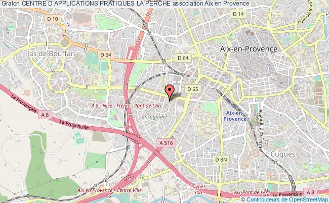 plan association Centre D Applications Pratiques La Perche Aix-en-Provence