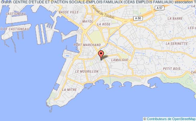 plan association Centre D'etude Et D'action Sociale-emplois Familiaux (ceas Emplois Familiaux) Toulon