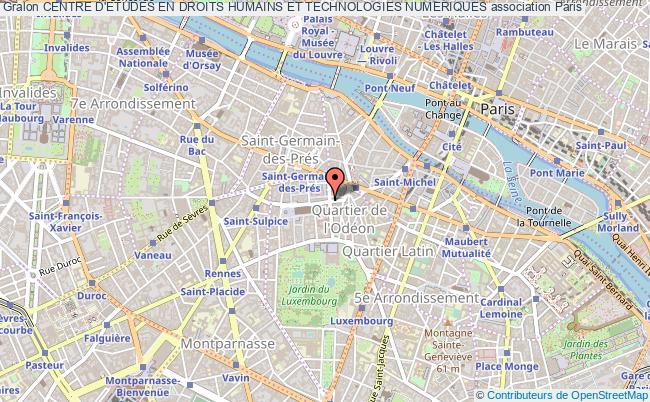 plan association Centre D'etudes En Droits Humains Et Technologies Numeriques Paris