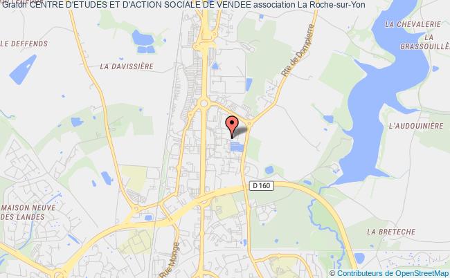 plan association Centre D'etudes Et D'action Sociale De Vendee La    Roche-sur-Yon