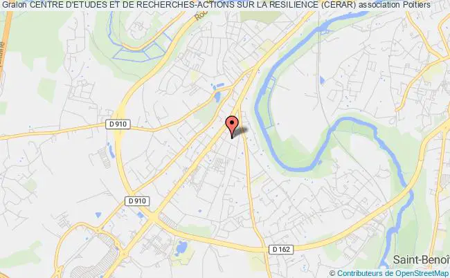 plan association Centre D'etudes Et De Recherches-actions Sur La Resilience (cerar) Poitiers