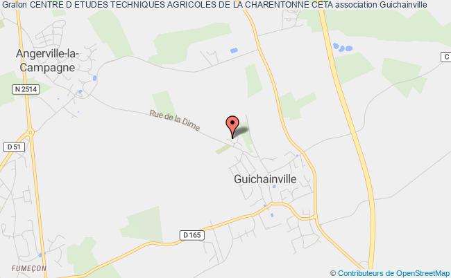 plan association Centre D Etudes Techniques Agricoles De La Charentonne Ceta Guichainville