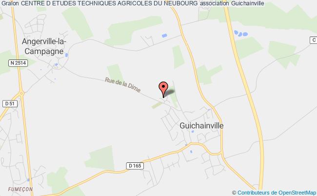 plan association Centre D Etudes Techniques Agricoles Du Neubourg Guichainville