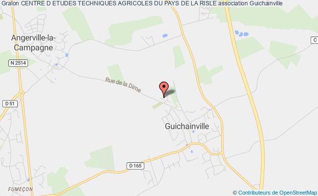 plan association Centre D Etudes Techniques Agricoles Du Pays De La Risle Guichainville